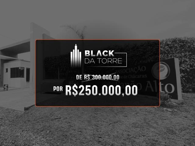 Terreno à Venda na Associação Clube de Chácaras Capão do Alto