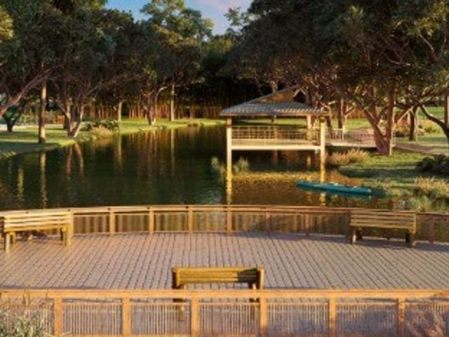 Terreno com 2010m2 à venda no Condomínio  Estância do Bosque, Santo Antônio de Goiás, GO - Foto