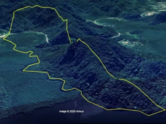 Terreno com 1100000m², à venda, no bairro Monte Cabrão em Santos