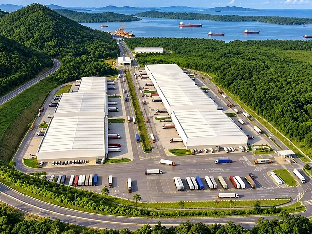 Terreno com 1100000m², à venda, no bairro Monte Cabrão em Santos