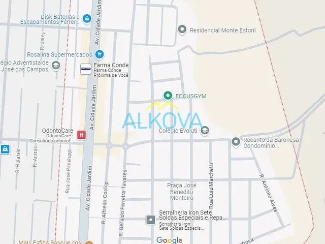 Terreno com 1800m², à venda, no bairro Jardim Portugal em São José dos Campos