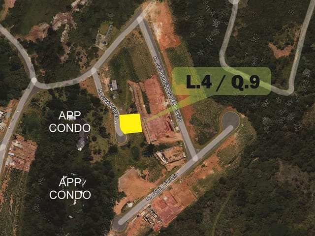 Terreno com 612m², à venda, no bairro Paisagem Renoir em Cotia