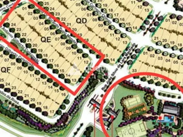 Terreno com 305m², à venda, no bairro Jardim Carvalho em Ponta Grossa