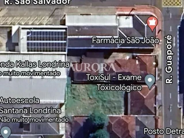 Terreno com 600m², à venda, no bairro Centro em Londrina