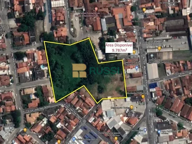 Terreno com 9787m², à venda, no bairro Vila São João em Caçapava