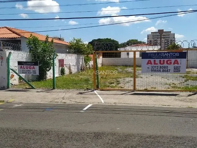 Terreno com 429m², para alugar, no bairro Centro em Sorocaba