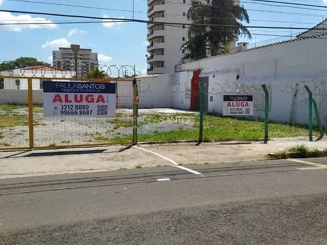 Terreno com 429m², para alugar, no bairro Centro em Sorocaba