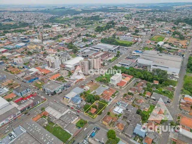 Terreno com 560m², à venda, no bairro Nova Rússia em Ponta Grossa