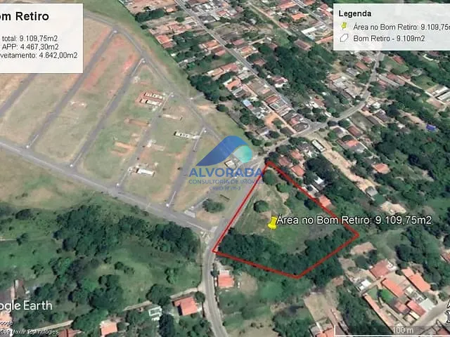 Terreno com 9100m², à venda, no bairro Jardim Santa Hermínia em São José dos Campos