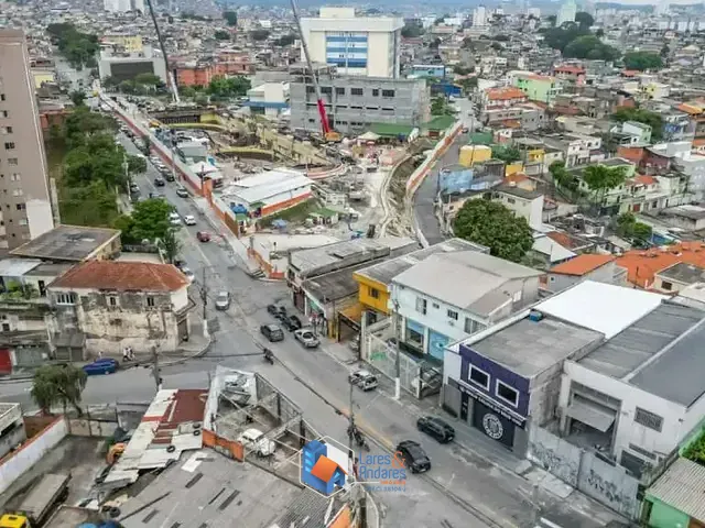 Terreno com 207m² 1 quarto e 1 banheiro, à venda, no bairro Vila Serralheiro em São Paulo