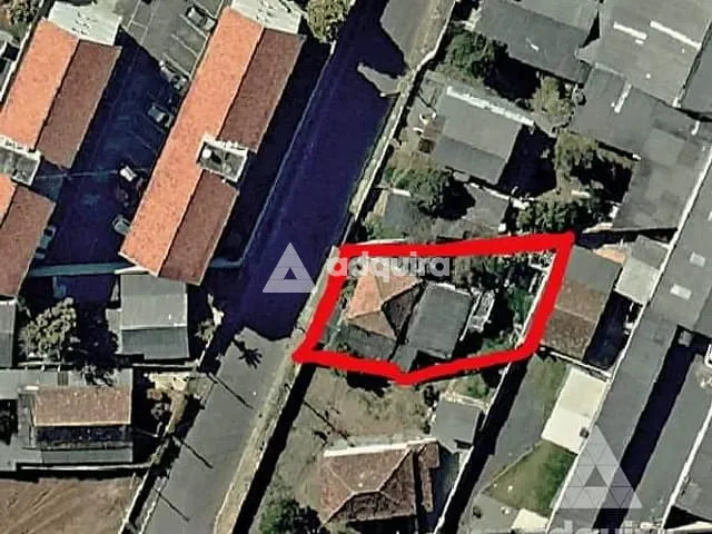 Terreno com 372m², à venda, no bairro Orfãs em Ponta Grossa