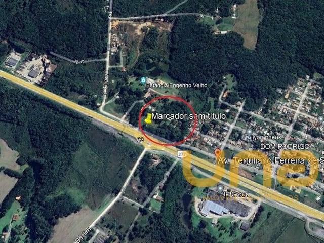 Terreno à venda, no bairro SAO SEBASTIAO em São José Dos Pinhais