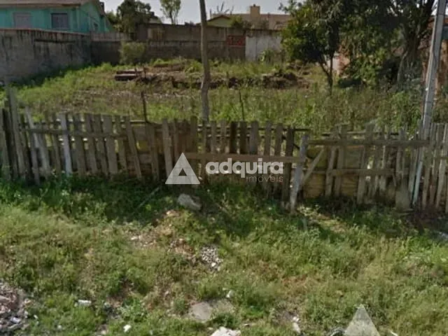 Terreno com 375m², à venda, no bairro Nova Rússia em Ponta Grossa