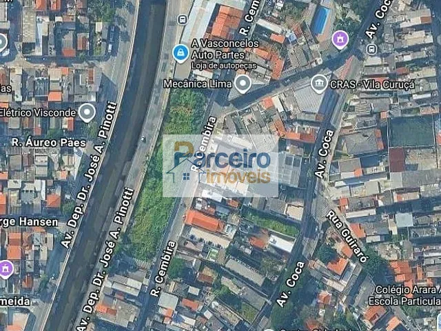 Terreno com 3977m², à venda, no bairro Vila Curuçá em São Paulo