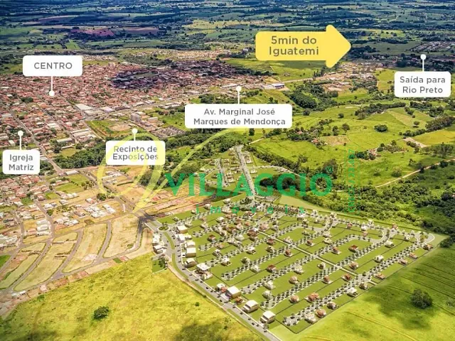 Terreno com 878m², à venda, no bairro Centro em Bady Bassitt