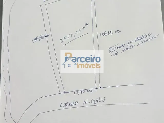 Terreno com 3517m², à venda, no bairro Rio Abaixo em Atibaia