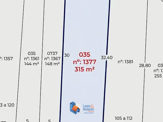 Terreno com 315m² 1 quarto e 1 banheiro, à venda, no bairro Parque das Nações em Santo André