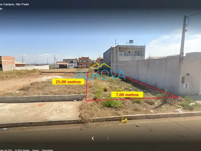 Terreno com 175m², à venda, no bairro Setville em São José dos Campos