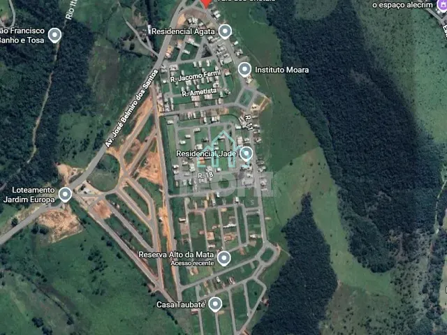 Terreno com 250m², à venda, no bairro Vale dos Cristais em Taubaté