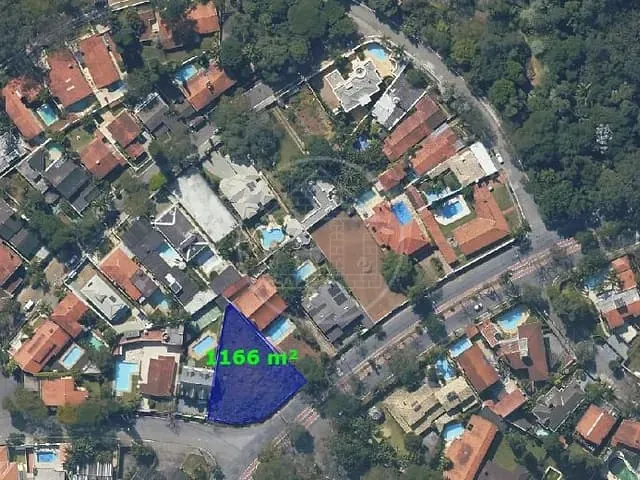 Terreno com 1166m², à venda, no bairro Interlagos em São Paulo