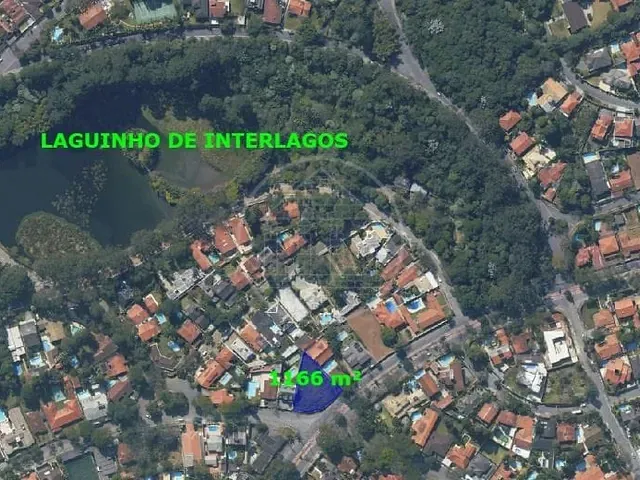 Terreno com 1166m², à venda, no bairro Interlagos em São Paulo
