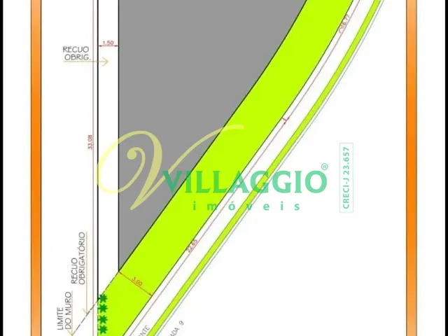 Terreno com 380m², à venda, no bairro Condomínio Terra vista em Mirassol