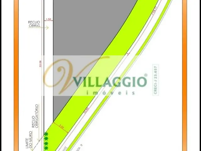 Terreno com 380m², à venda, no bairro Condomínio Terra vista em Mirassol