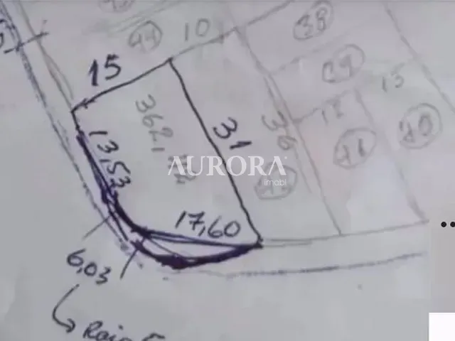 Terreno com 362m², à venda, no bairro Jardim Marissol em Londrina