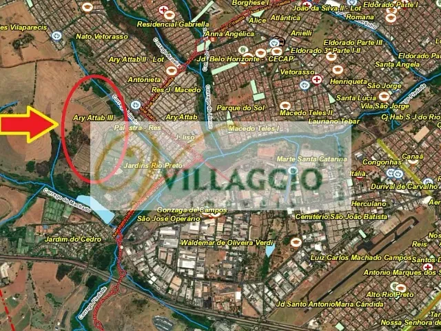 Terreno com 209m², à venda, no bairro Residencial Jardim Antonieta em São José do Rio Preto