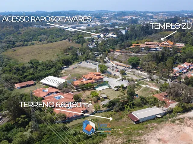 Terreno com 6089m², à venda, no bairro Vila de São Fernando em Cotia