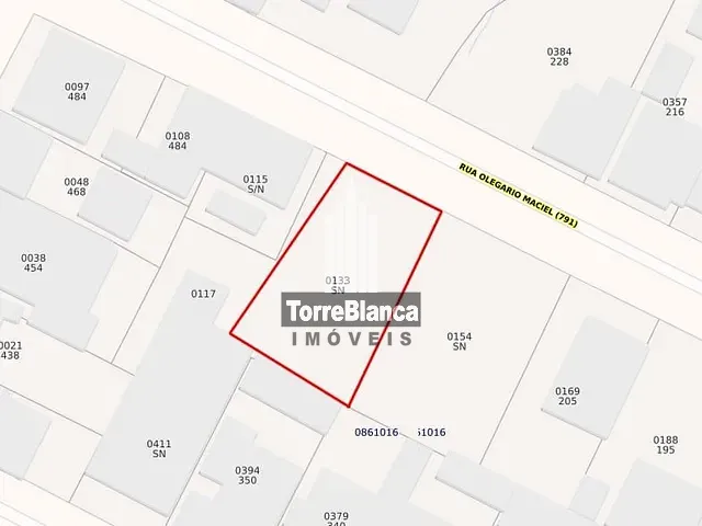 Terreno com 685m², à venda, no bairro Nova Rússia em Ponta Grossa