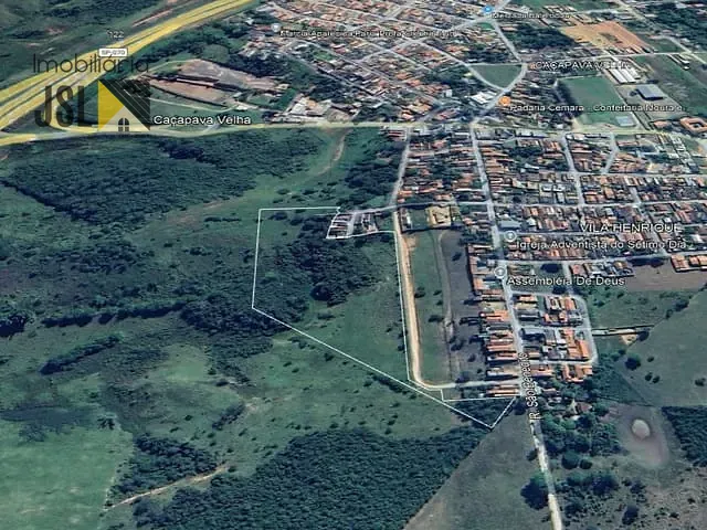 Terreno com 43473m², à venda, no bairro Caçapava Velha em Caçapava