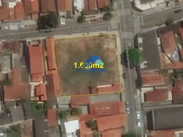 Terreno com 1600m², à venda, no bairro Vila Maria em São José dos Campos