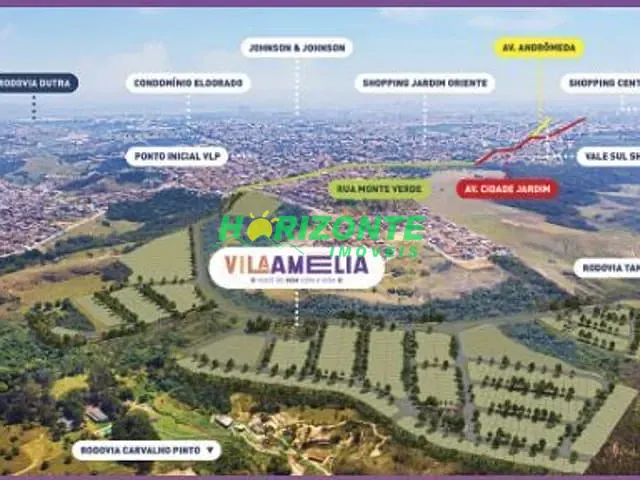Terreno com 200m², à venda, no bairro Vila Das Flores em São José dos Campos