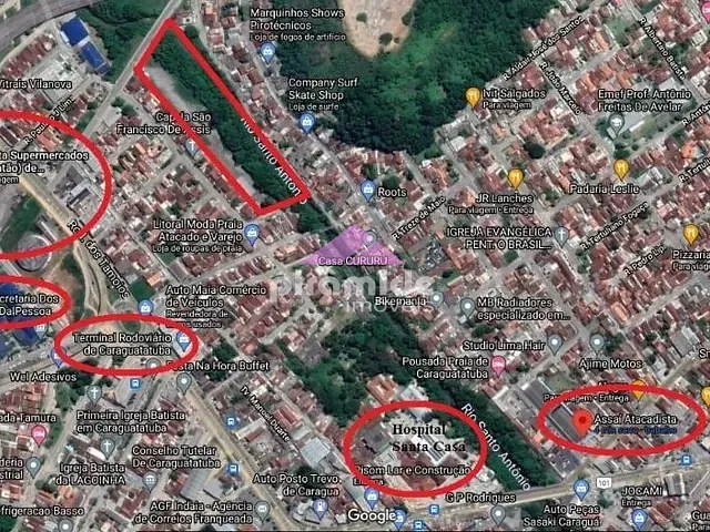 Terreno com 19345m², à venda, no bairro Vila Ponte Seca em Caraguatatuba