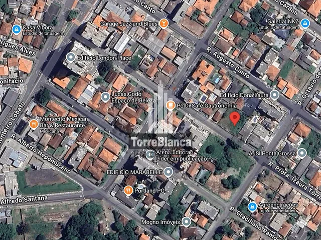 Terreno com 990m², à venda, no bairro Jardim Carvalho em Ponta Grossa