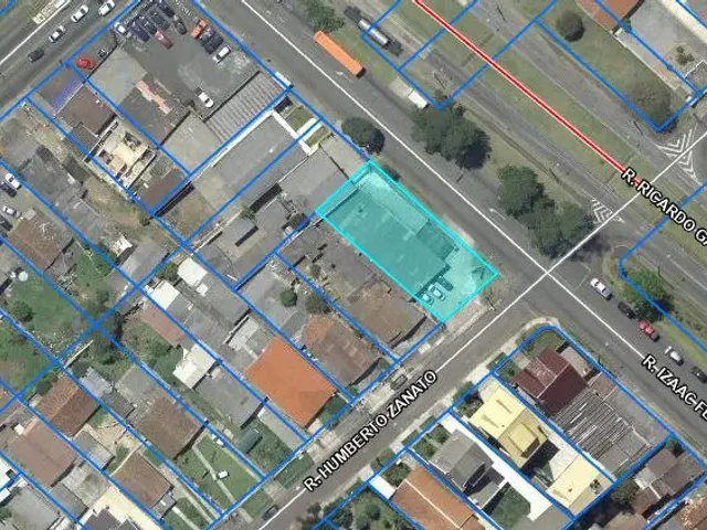 Terreno com 576m², à venda, no bairro Pinheirinho em Curitiba