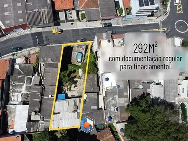 Terreno com 292m² 1 quarto e 1 banheiro, à venda, no bairro Vila Nina em São Paulo