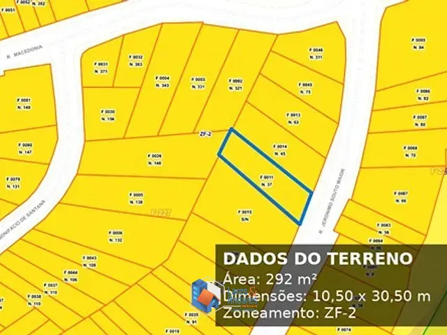 Terreno com 292m² 1 quarto e 1 banheiro, à venda, no bairro Vila Nina em São Paulo