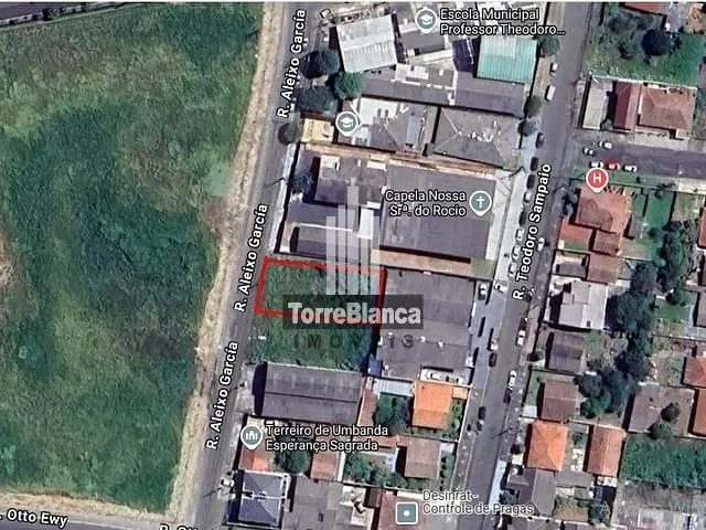 Terreno com 488m², à venda, no bairro Oficinas em Ponta Grossa