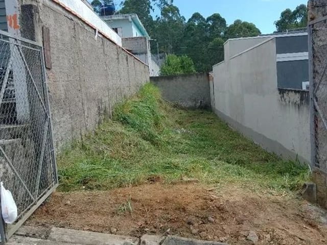Terreno com 125m², à venda, no bairro Jardim Santa Paula em Cotia
