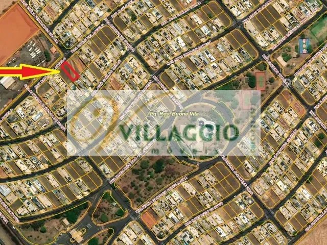 Terreno com 506m², à venda, no bairro Parque Residencial Buona Vita em São José do Rio Preto
