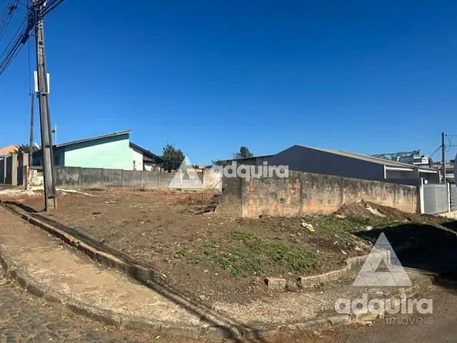 Terreno com 296m², à venda, no bairro Oficinas em Ponta Grossa