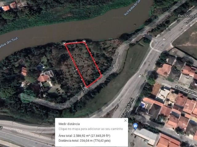 Foto do Terreno - Terreno à venda, 2206 m² por R$ 1.170.000,00 - Chácara Serimbura - São José dos Campos/SP | RUSSI IMÓVEIS