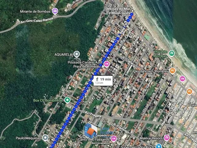 Terreno com 365m² 1 quarto e 1 banheiro, à venda, no bairro Bombas em Bombinhas