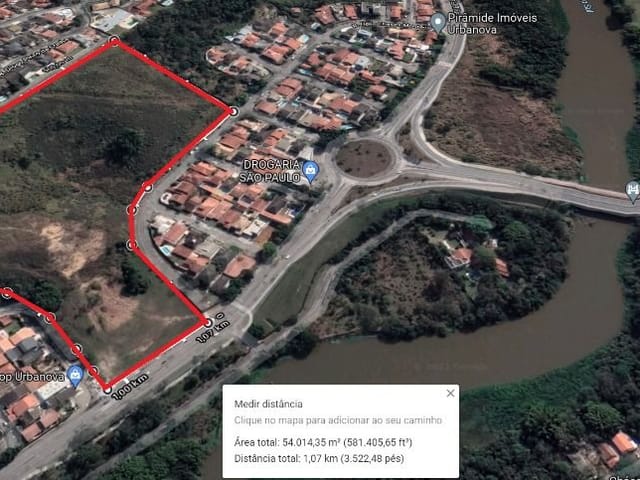 Foto do Terreno - Área à venda, 54000 m² por R$ 45.958.000,00 - Urbanova - São José dos Campos/SP | RUSSI IMÓVEIS