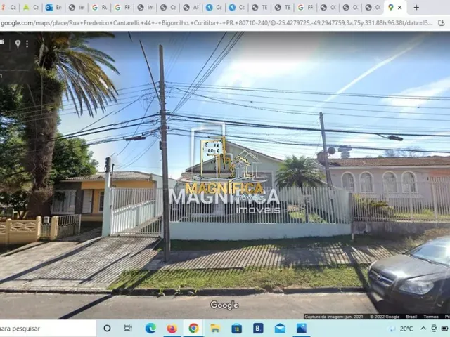 Terreno 4 quartos e 2 banheiros, à venda, no bairro Bigorrilho em Curitiba