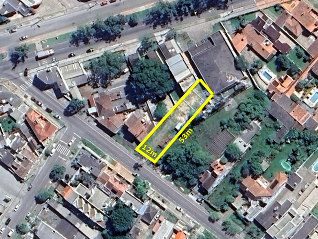 Terreno com 636m², à venda, no bairro Areal em Pelotas