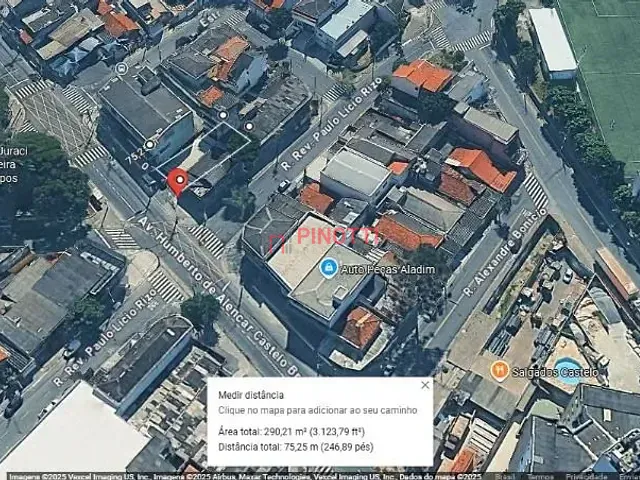 Terreno para alugar, no bairro Independência em São Bernardo do Campo