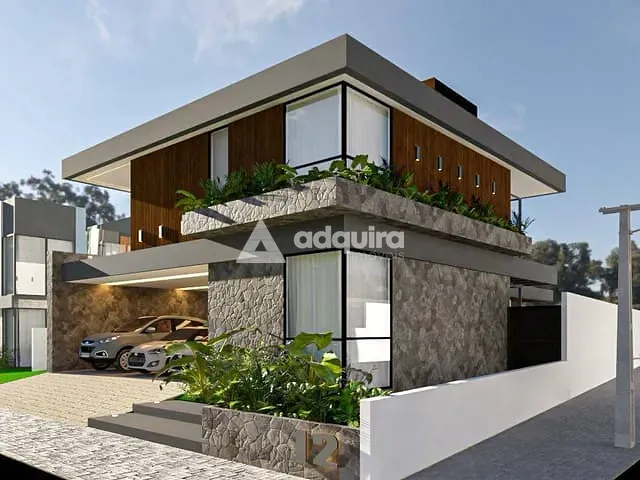 Terreno com 430m², à venda, no bairro Jardim Carvalho em Ponta Grossa